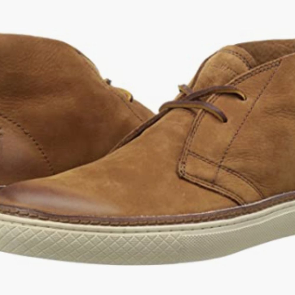 FRYE Mens chukka boot - Real Shearling and Leather, size 13